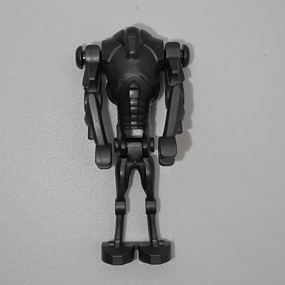 LEGO Super Battle Droid Minifigure OS Pearl Dark Gray Good Condition Toy